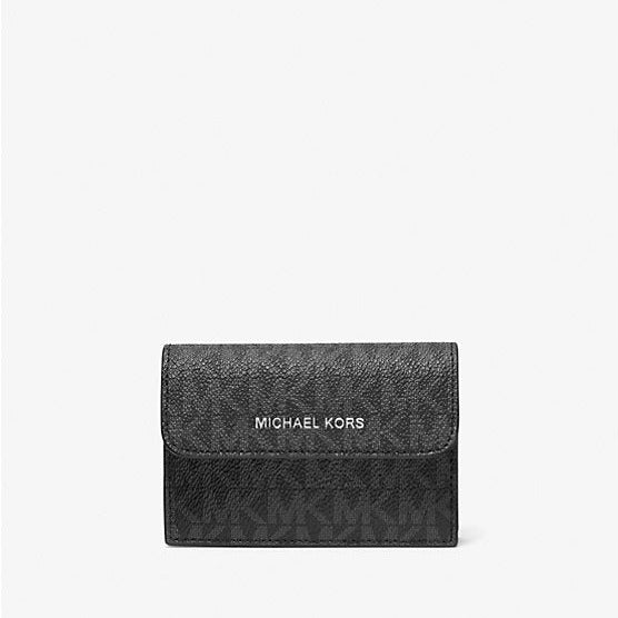 Black Cooper Logo Accordion Card Case